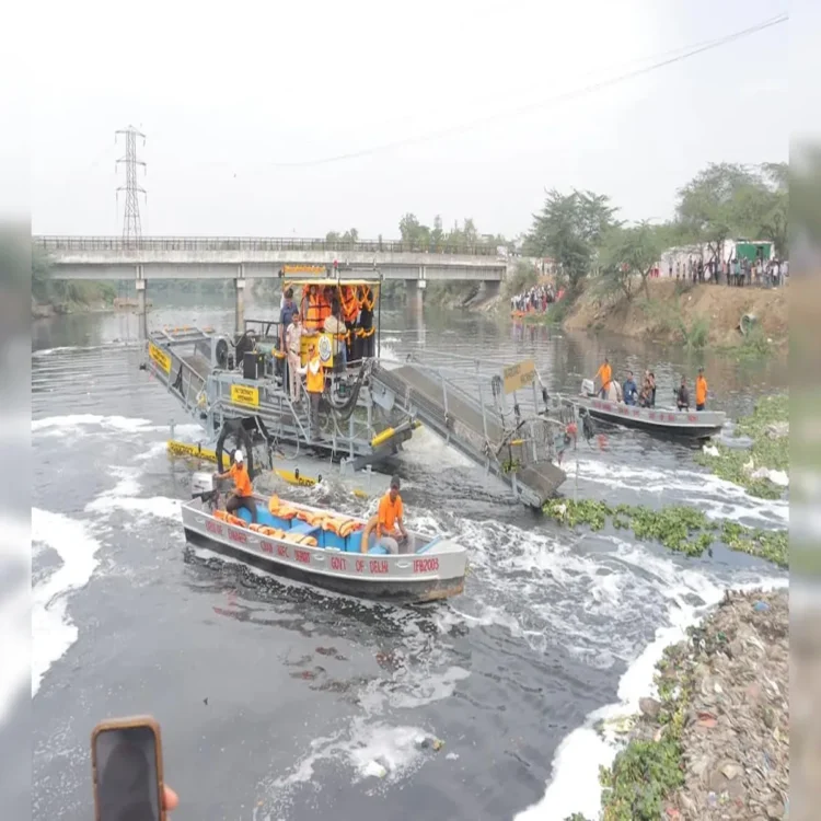 Delhi yamuna real time monitoring