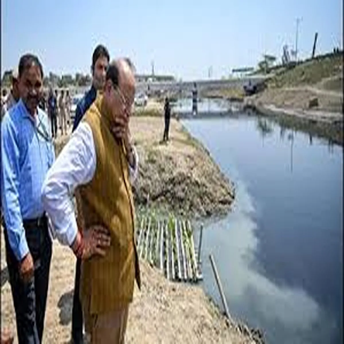 Riverfront delhi leaders review yamuna cleanup