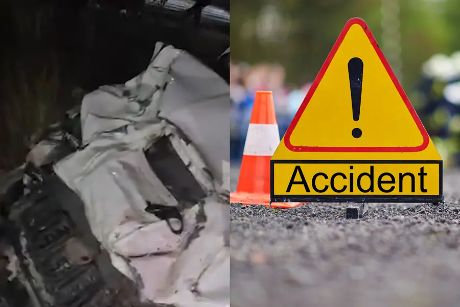 Accident pilgrim bus collision highway injures