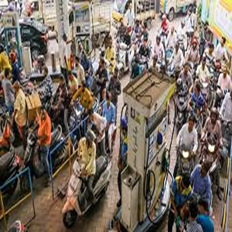 Diesel disruption panic buying prakasam