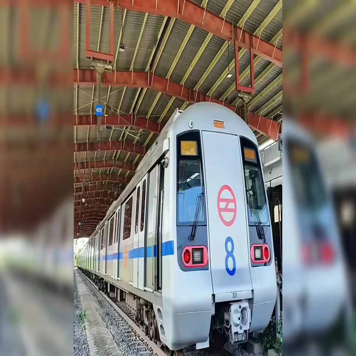 Modernization delhi metro upgrades aging blue