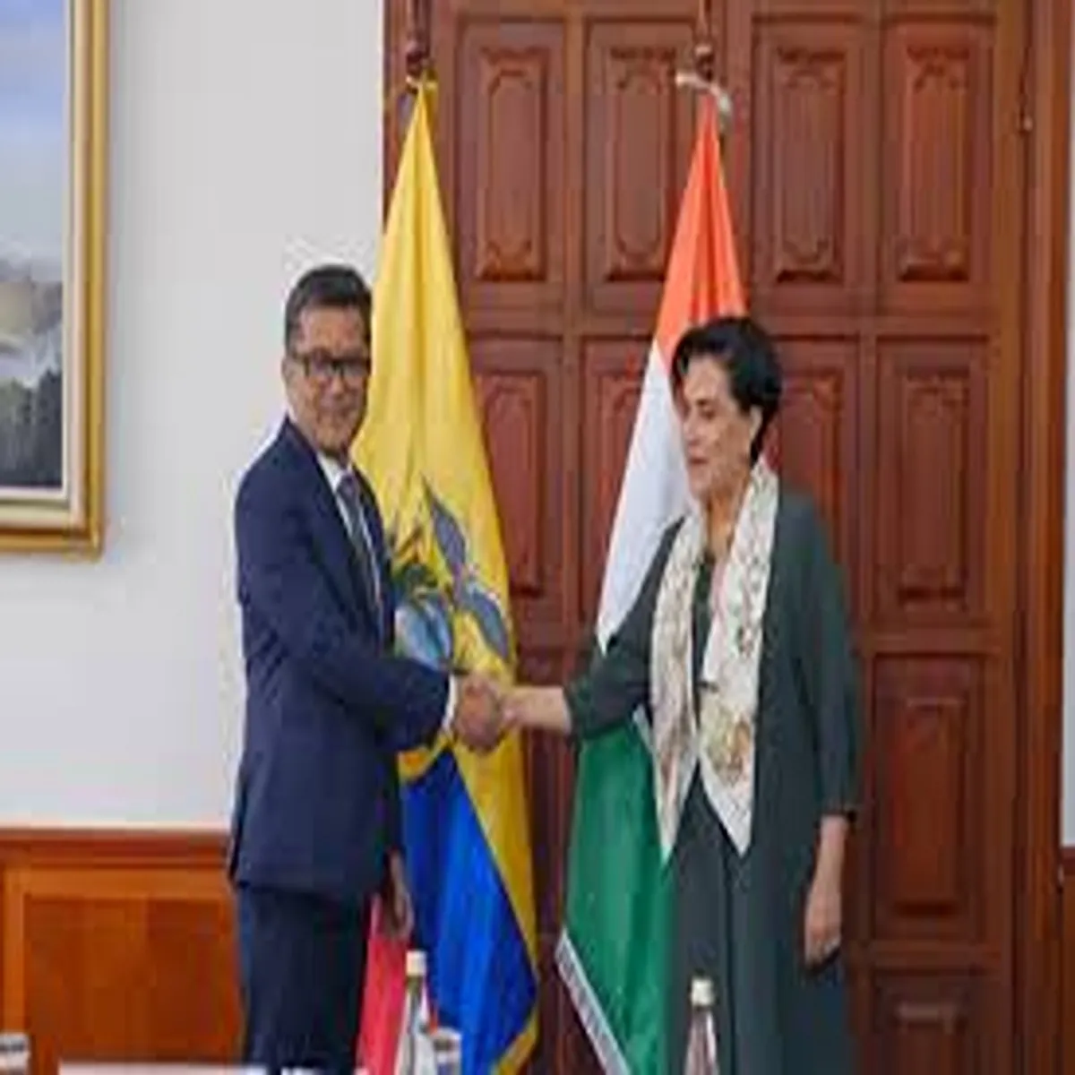Diplomacy ecuador foreign minister begins india