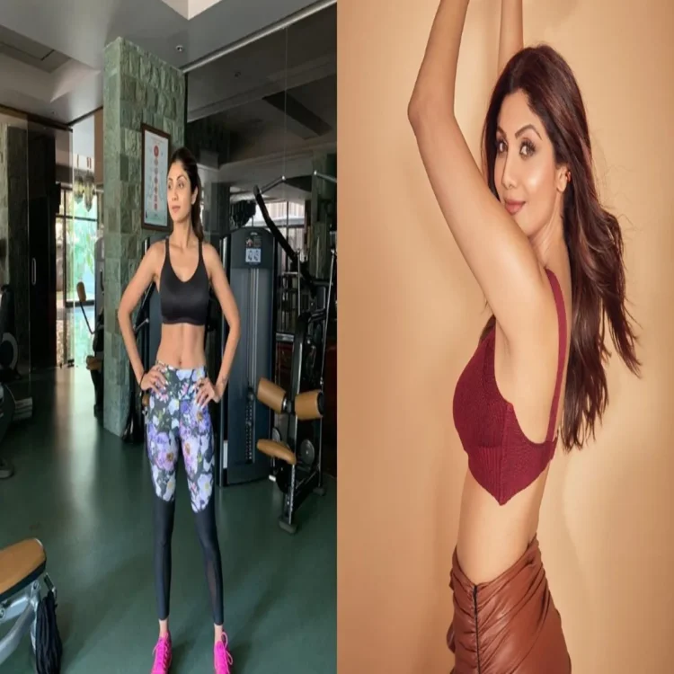 Fitness shilpa shetty exercise day balance