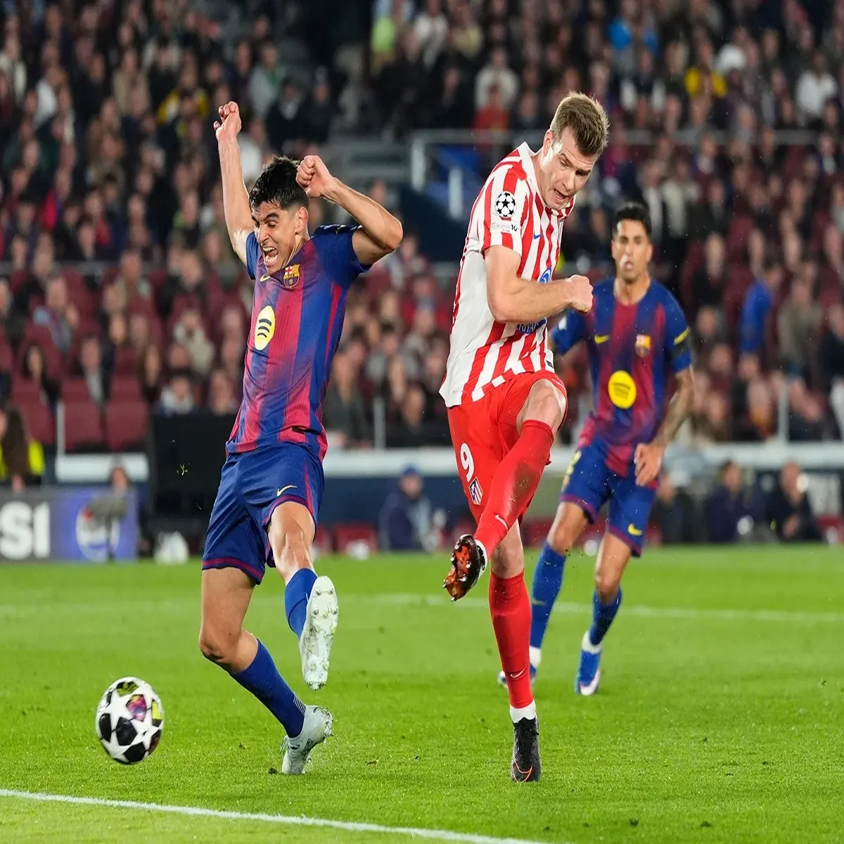 Football atletico madrid take command away