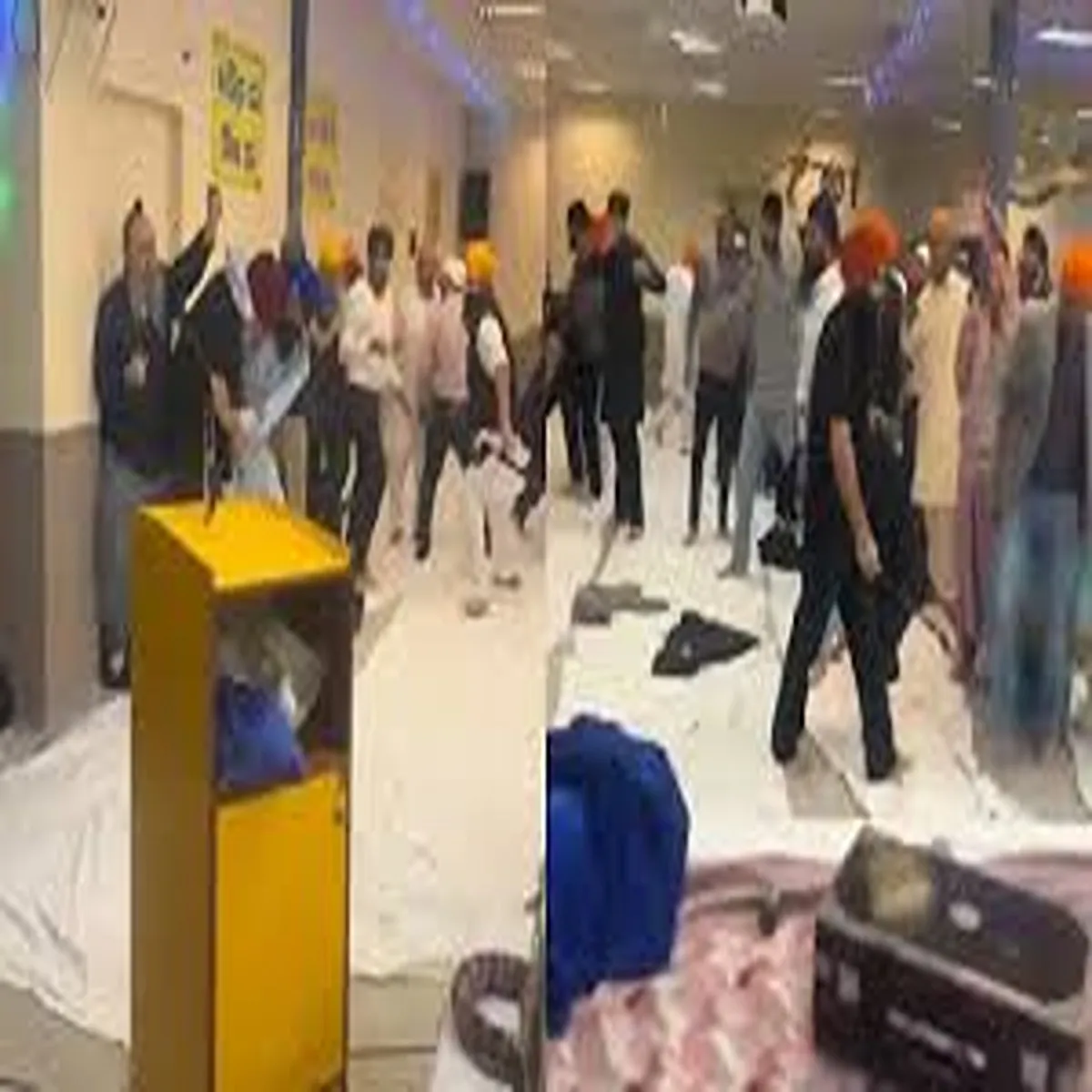 Violence gurdwara clash germany leaves several
