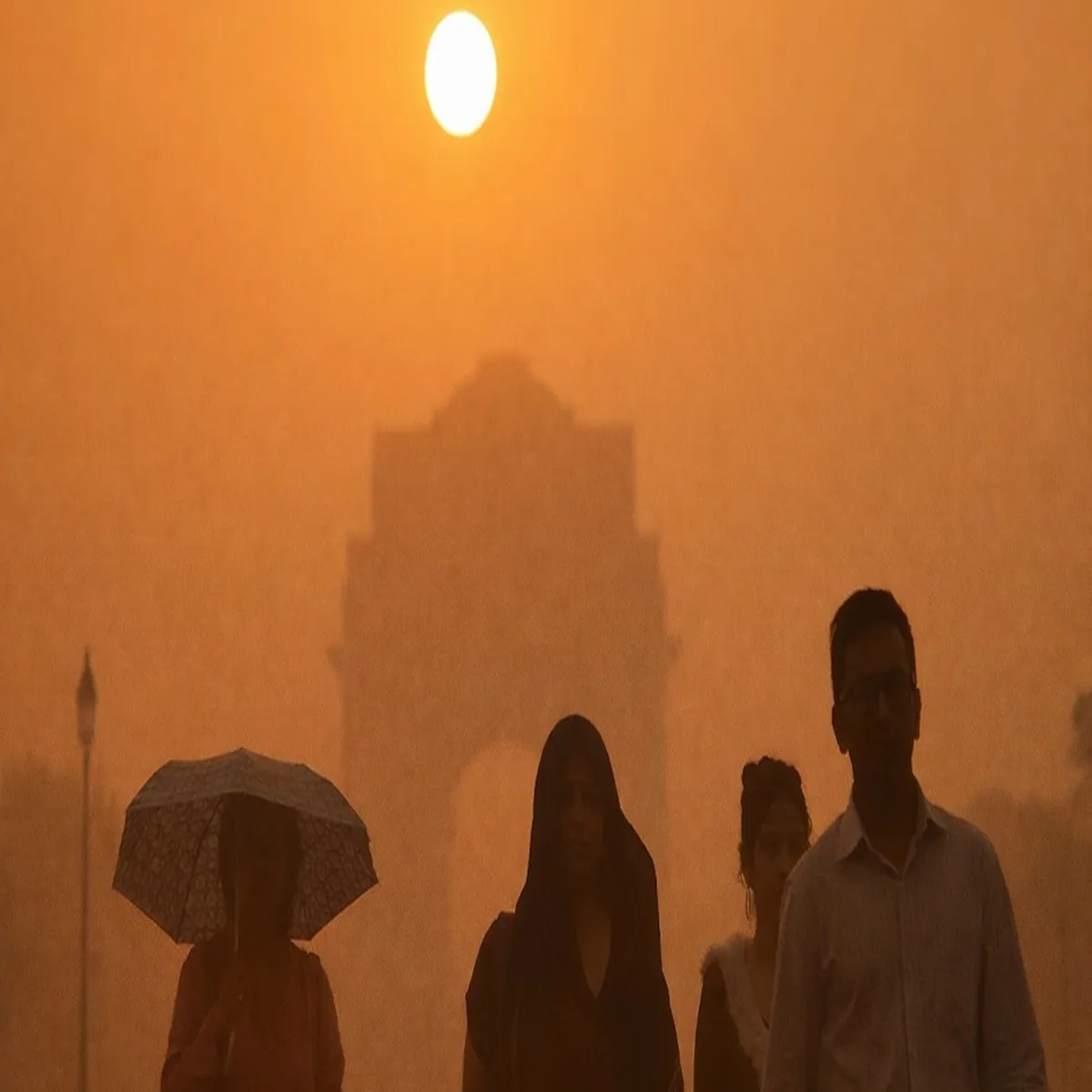 Heatwave delhi temperatures rise sharply hotter