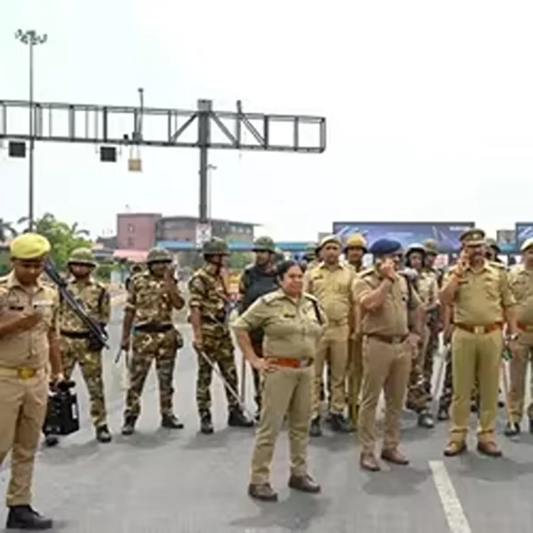 Labour action noida contractors crackdown