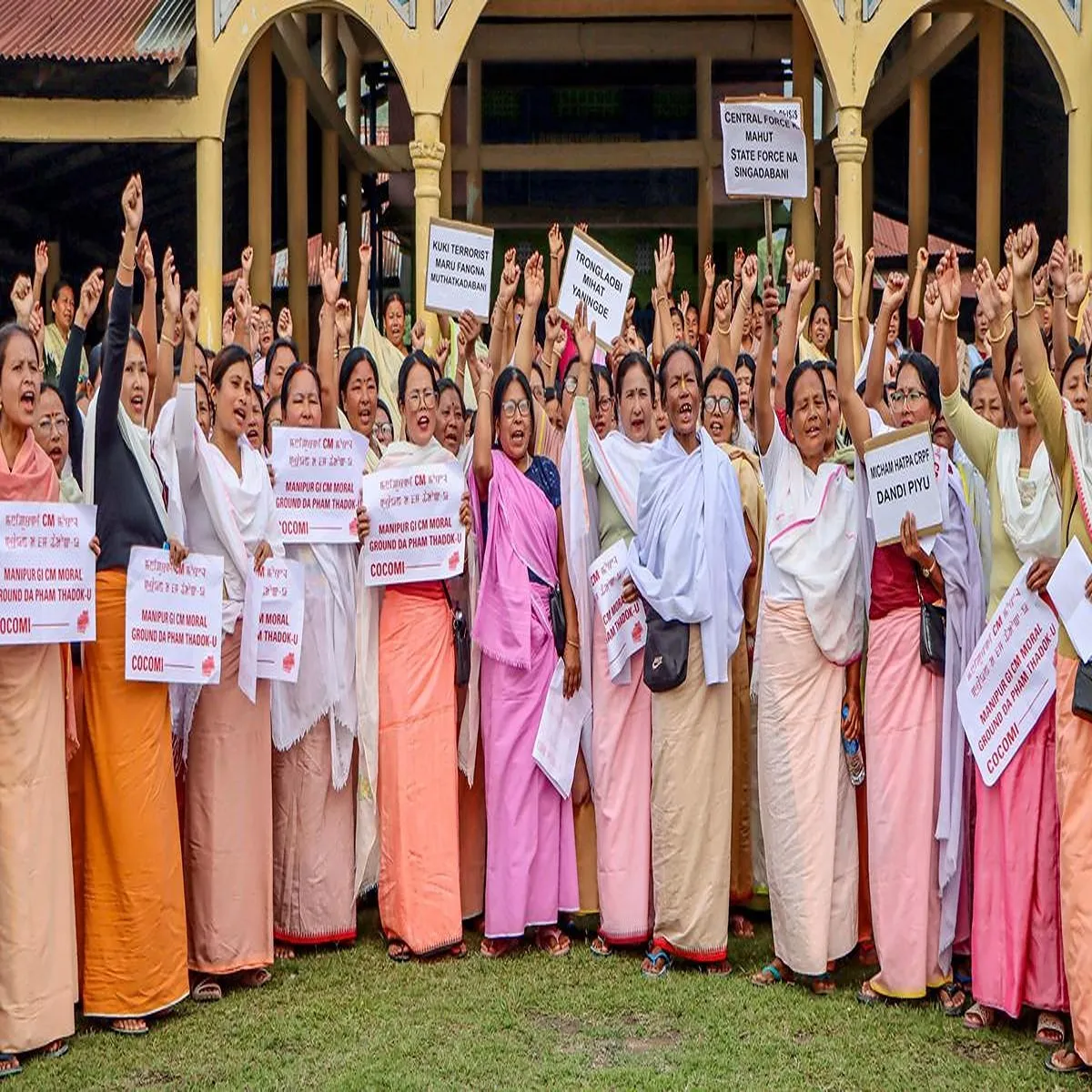 Conflict fresh protests erupt manipur after