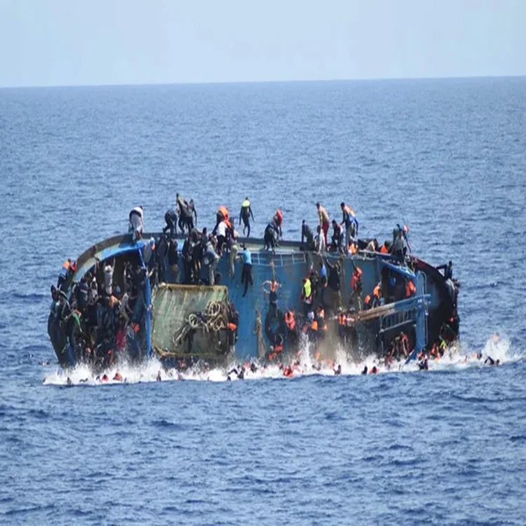 Migrant boat drift deaths sea