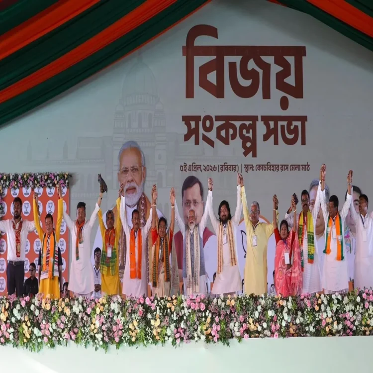 Modi six promises bengal polls