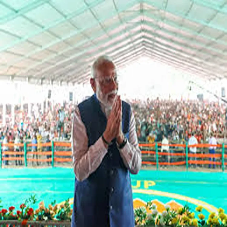 Modi varanasi roadshow expressway