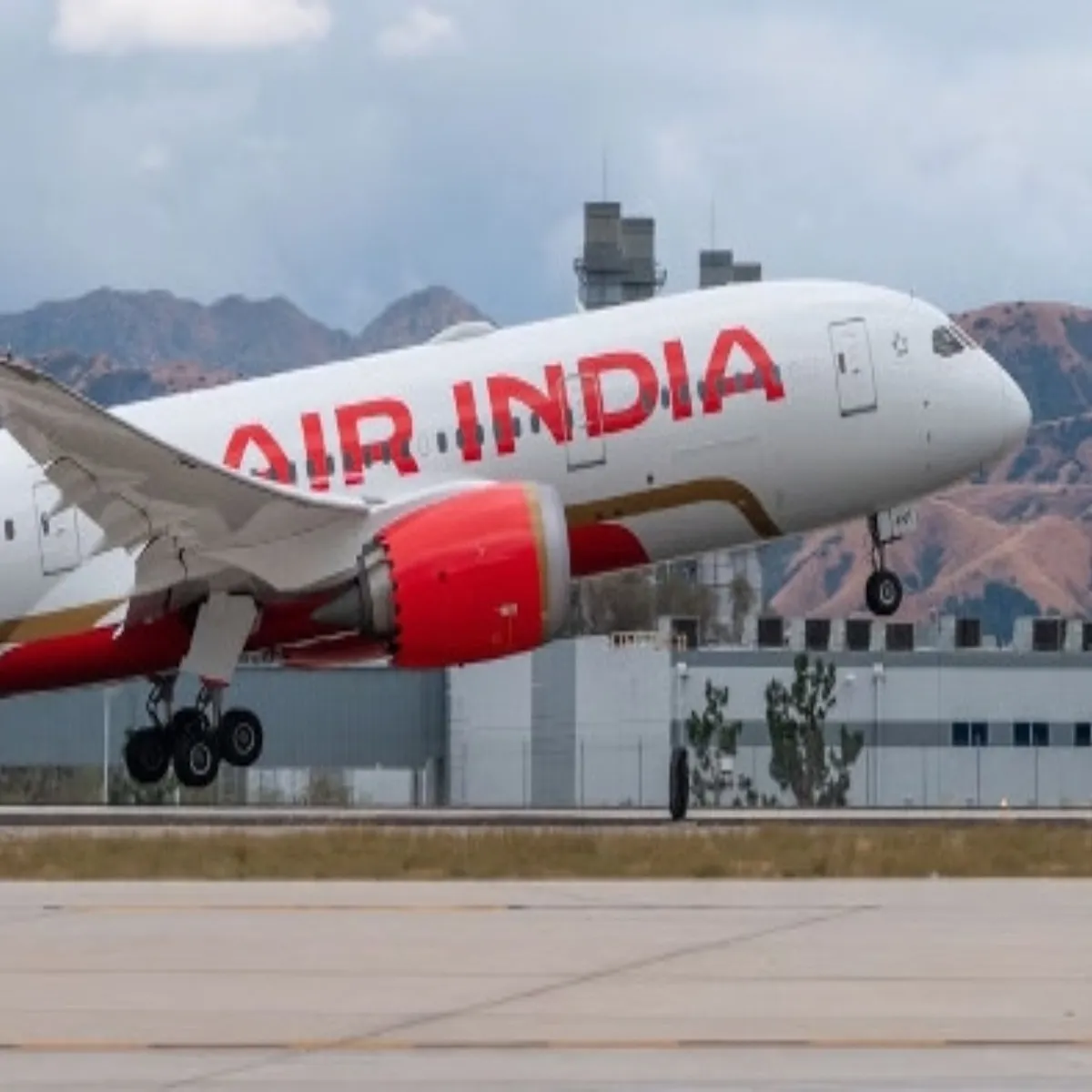 Aviation air india flight makes precautionary
