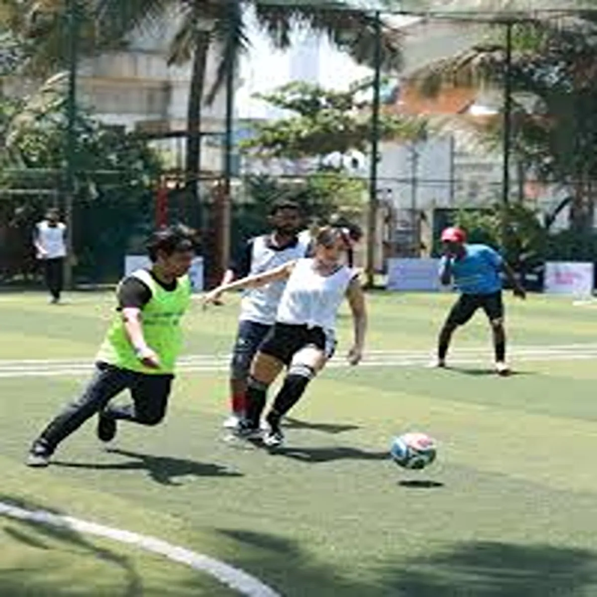 Celebrity nora fatehi reflects childhood football