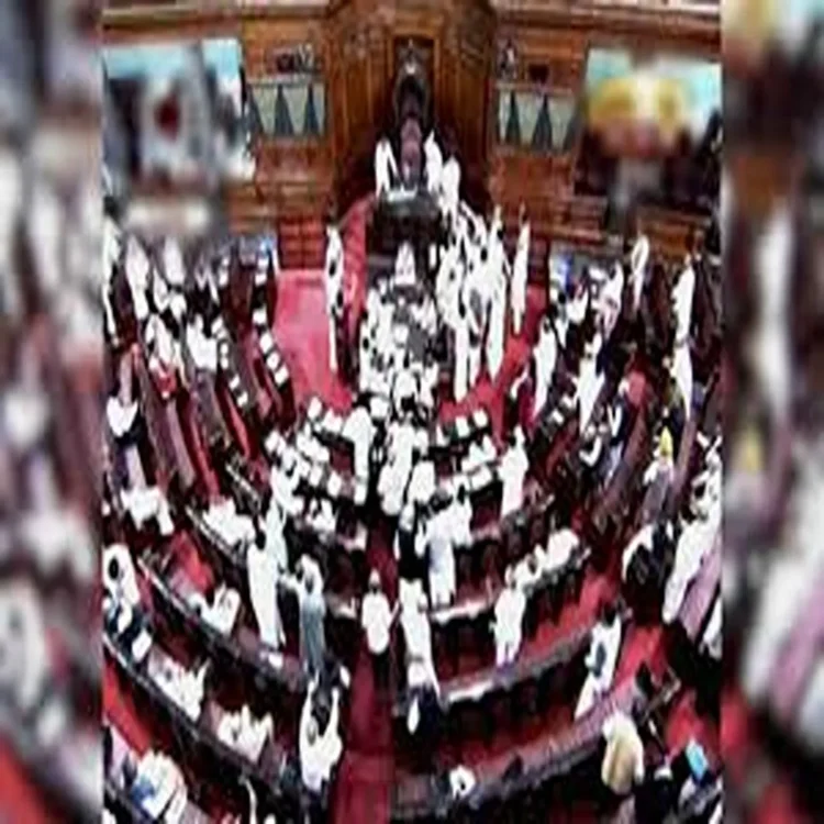 Parliament rajya sabha adjourned tributes