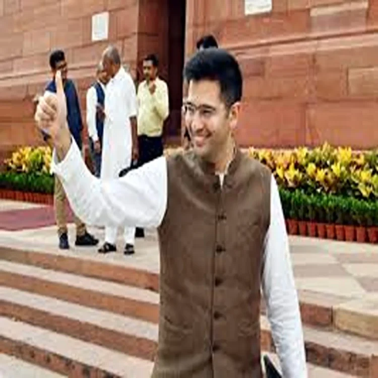 Raghav chadha rajya sabha row