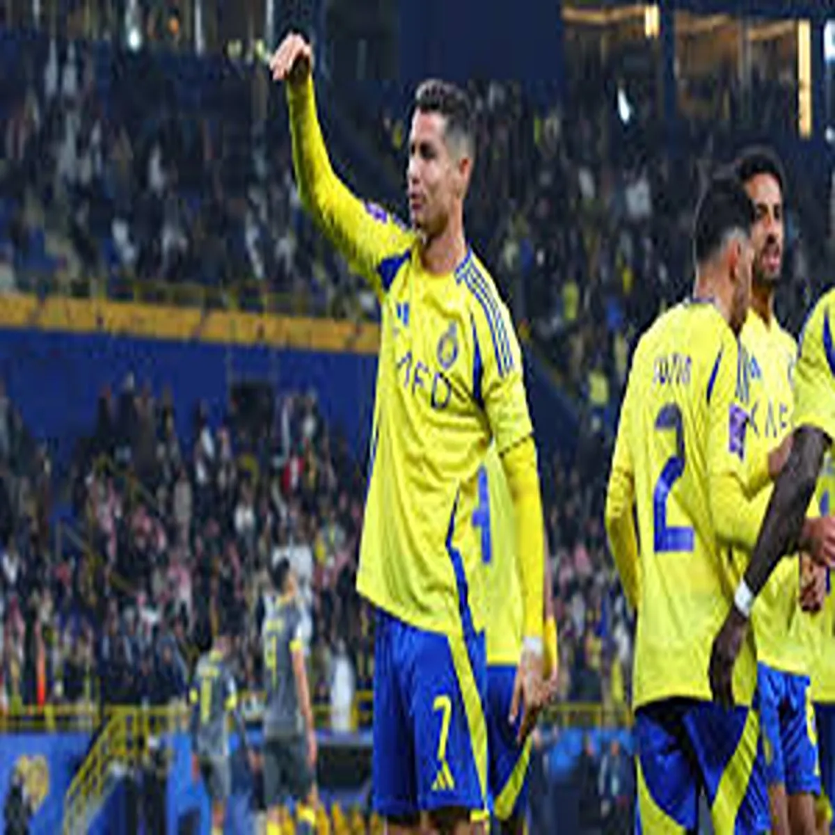 Football cristiano ronaldo nets twice nassr