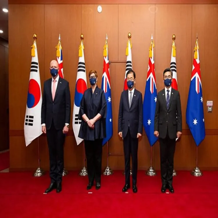 South korea australia security talks