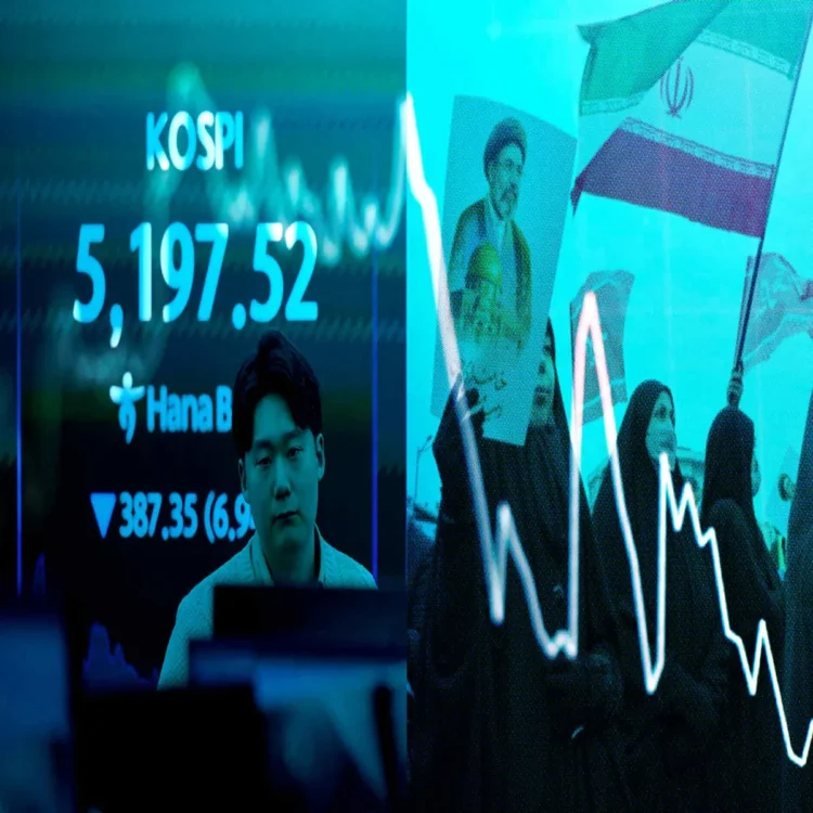 South korean stocks middle east tensions