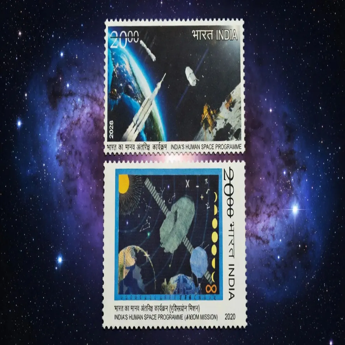 Spaceflight india post issues stamp honouring