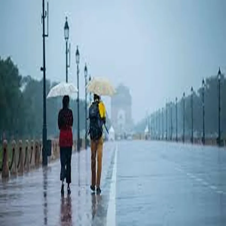 Weather light rain delhi april