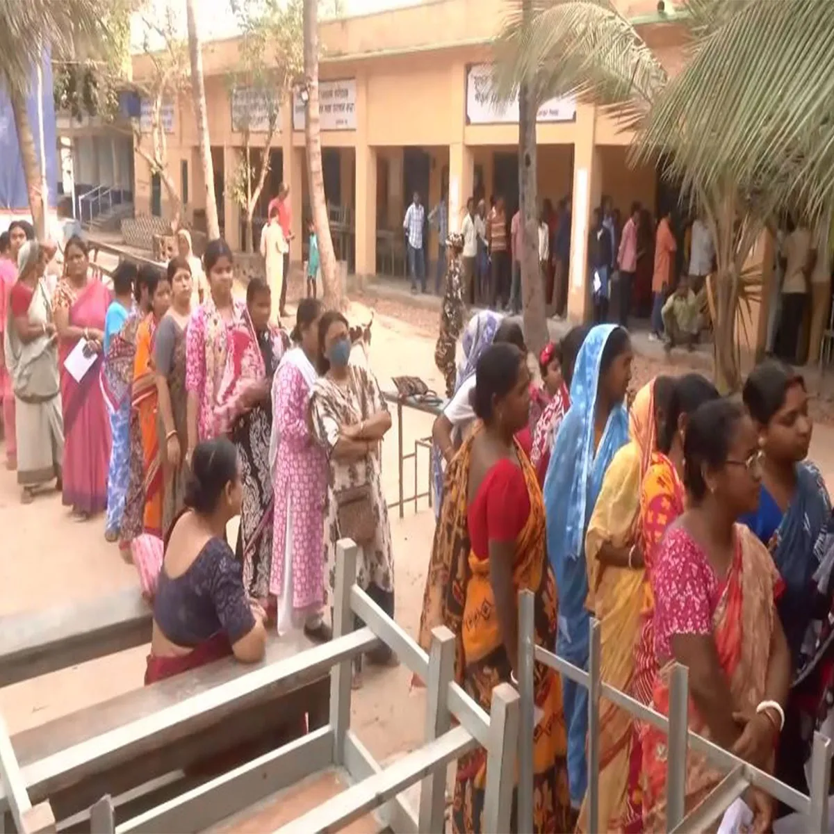 Elections second phase voting begins west