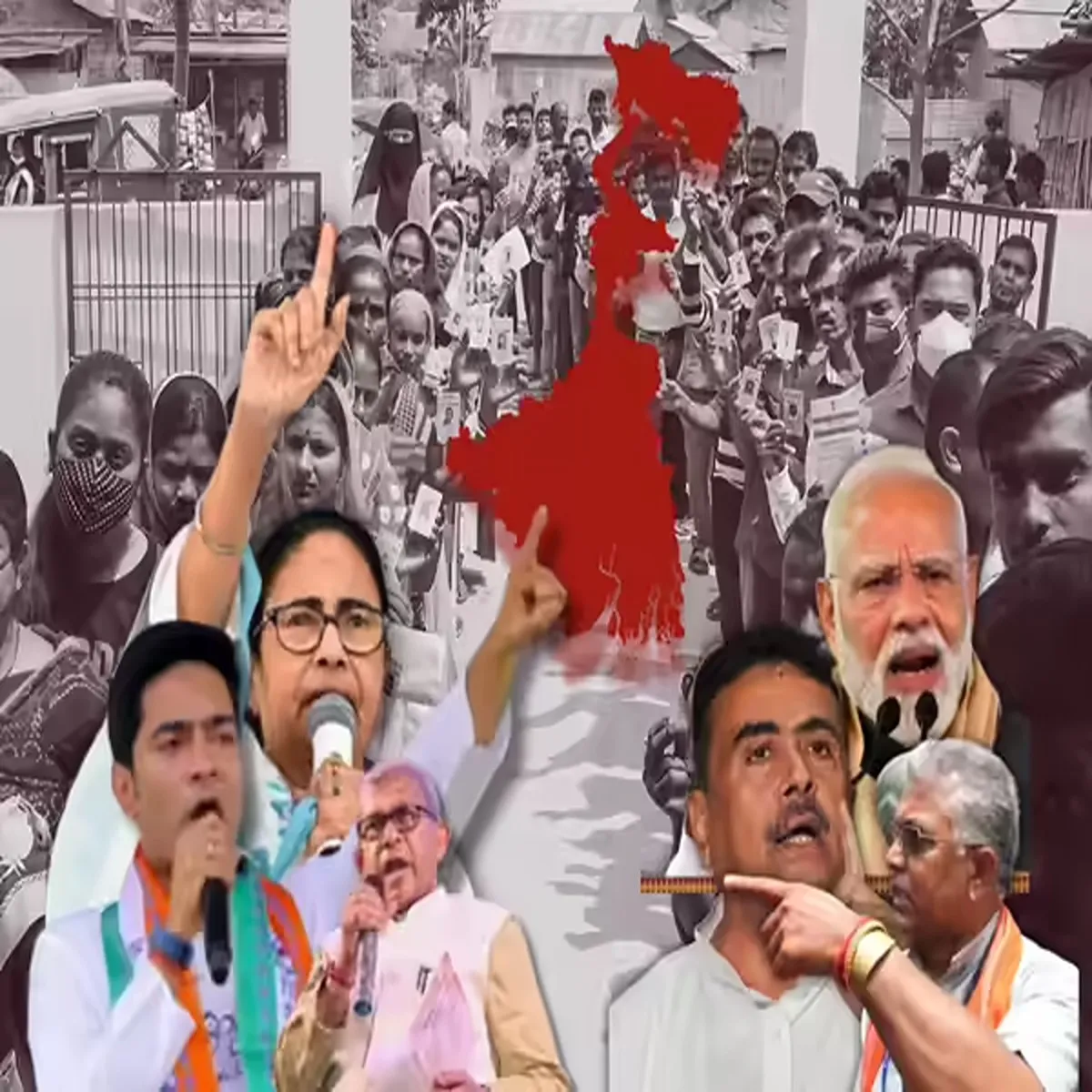 Elections west bengal assembly polls begin