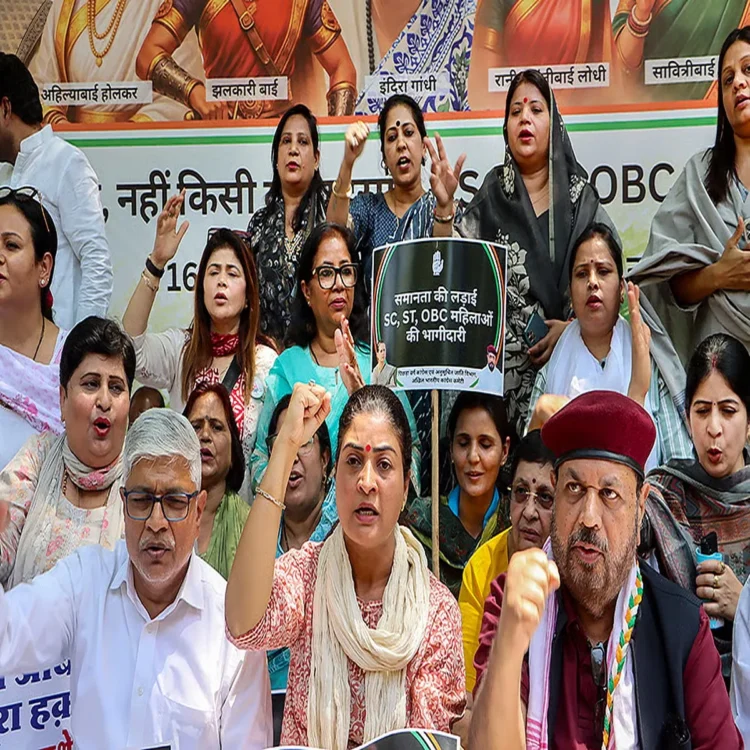 Women reservation delhi protest