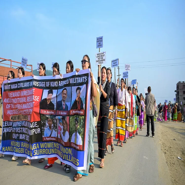 Manipurcrisis womens groups intensify demand for release of abducted civilians