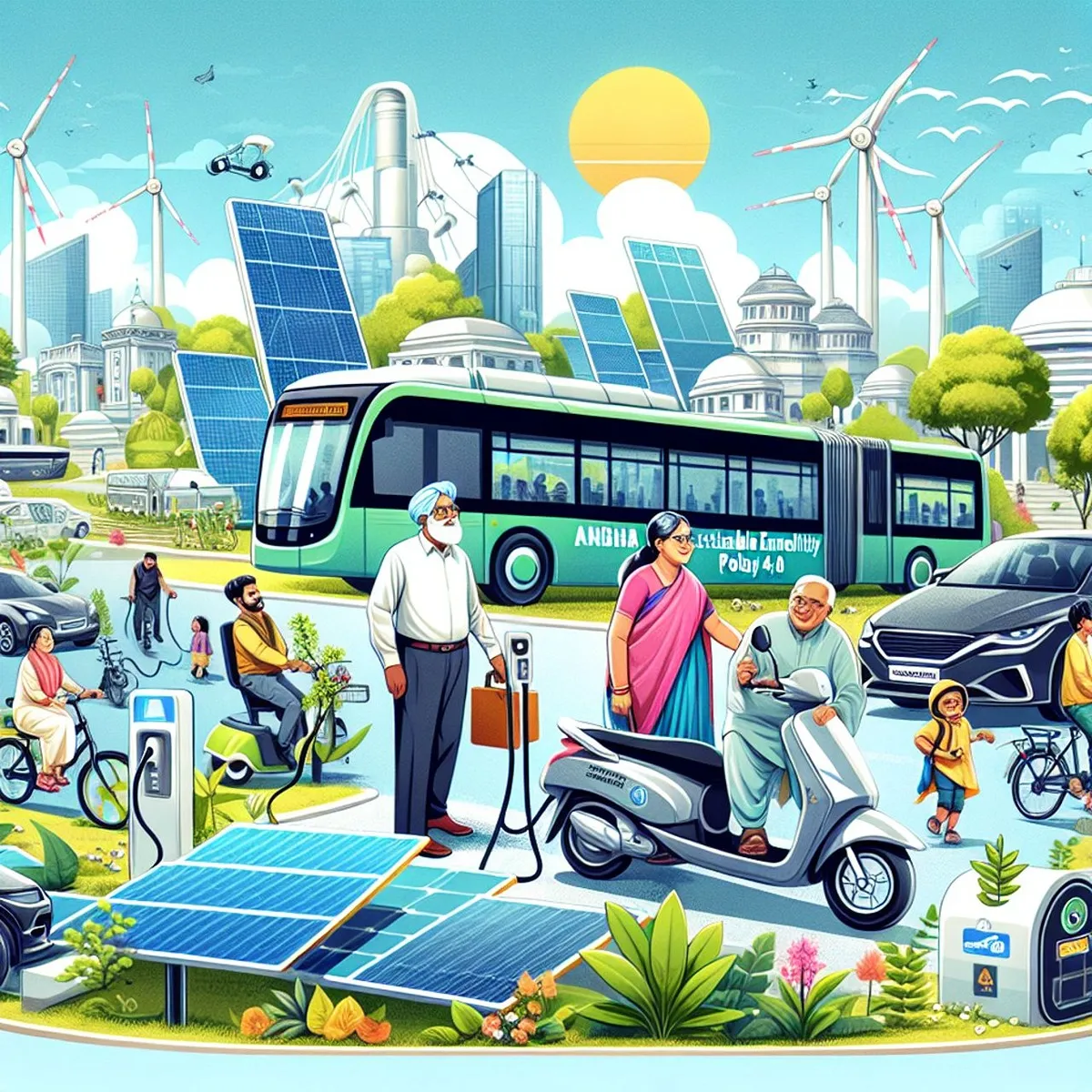 Mobility andhra pradesh launches five cities
