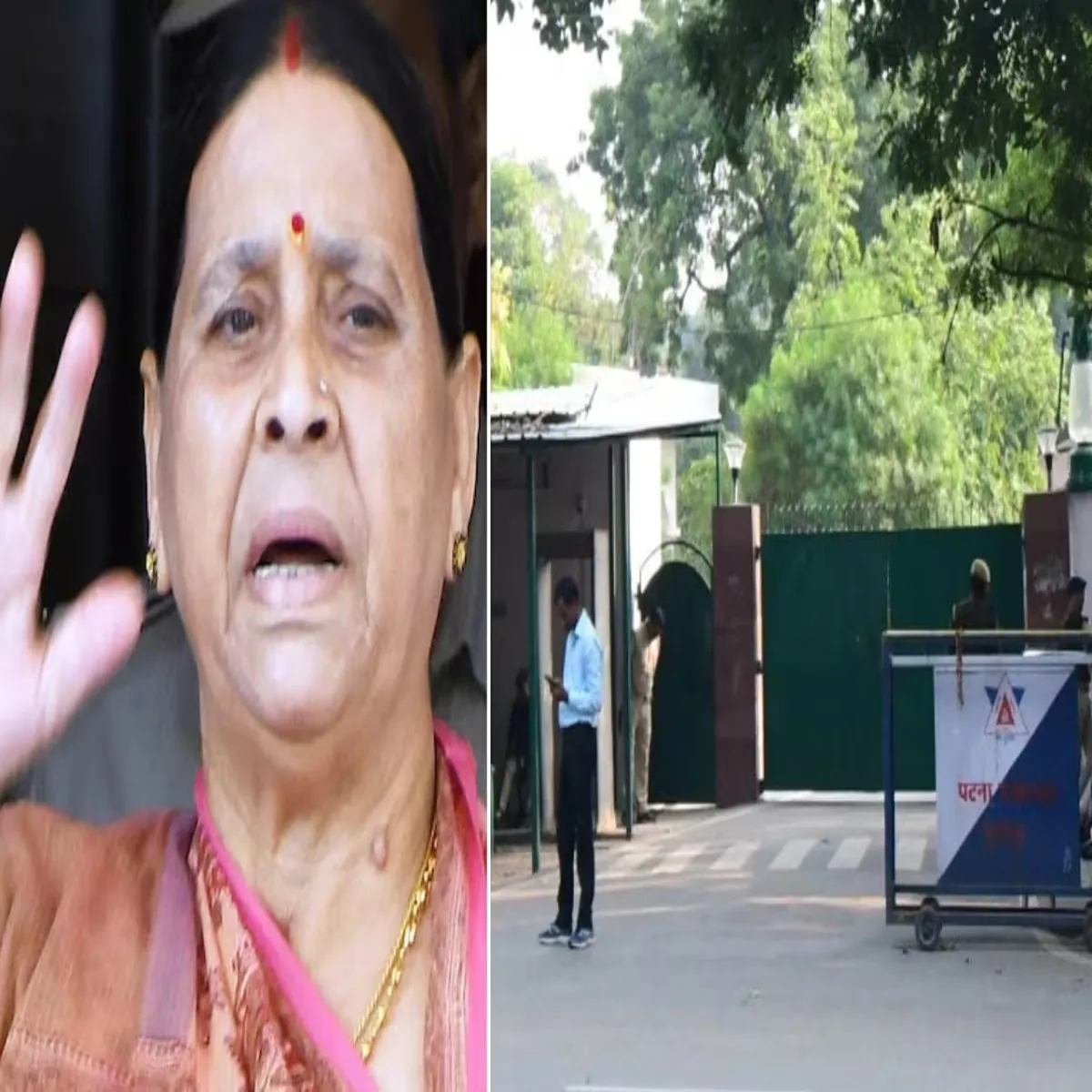 Politics bihar bungalow row deepens rabri