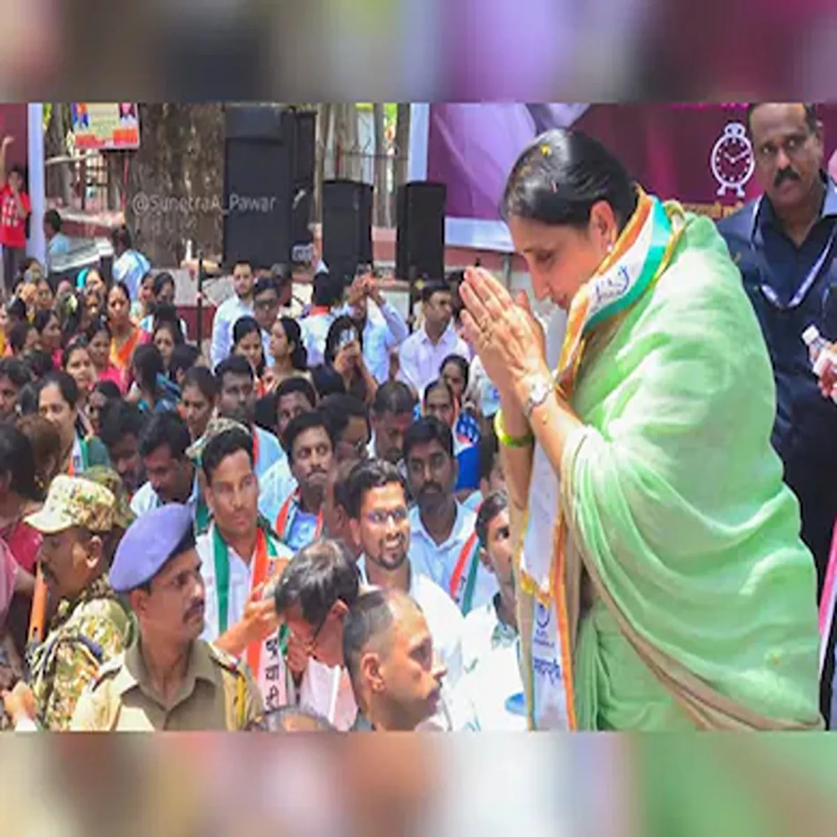 Election bjp candidate leads after early