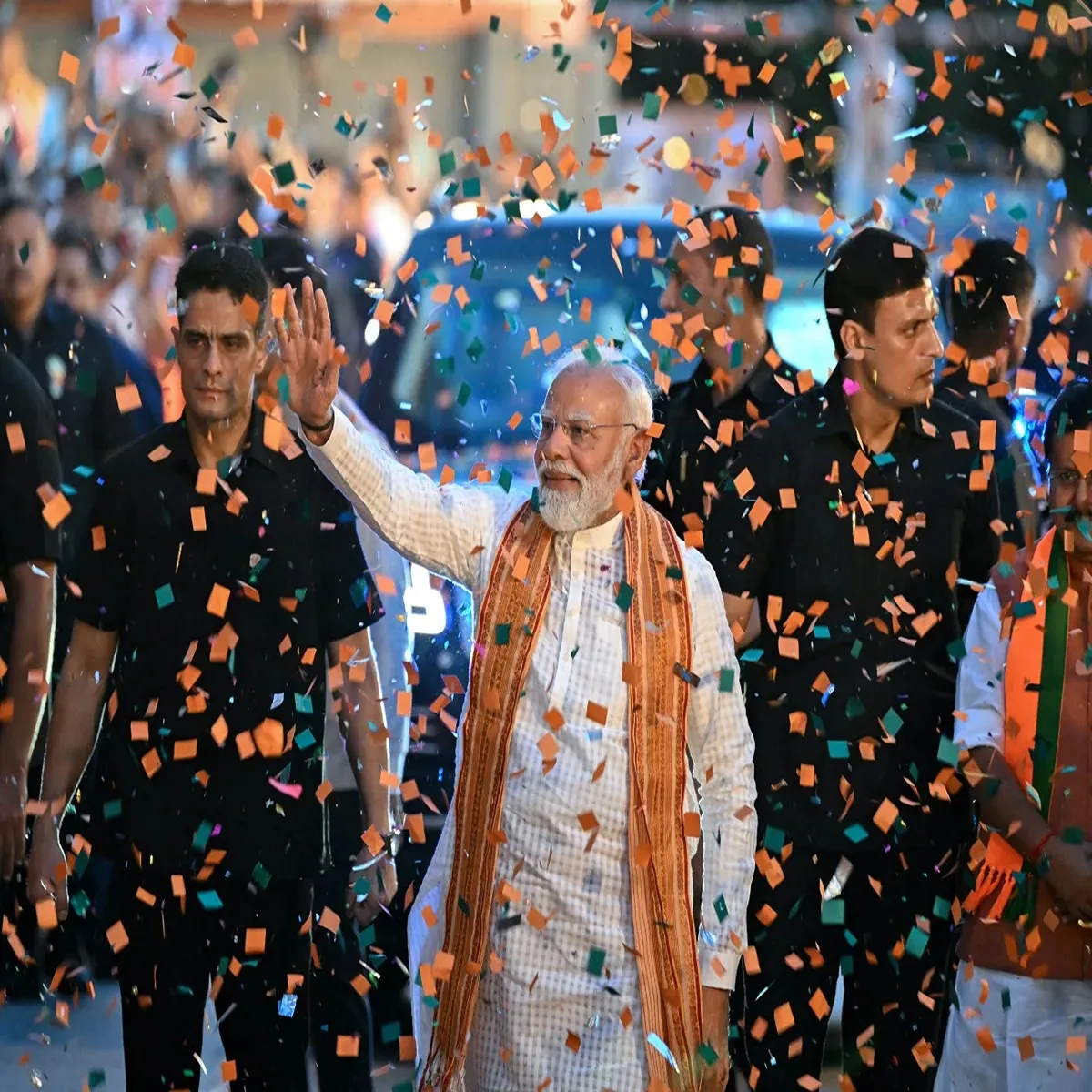 Elections bjp celebrates strong wins west