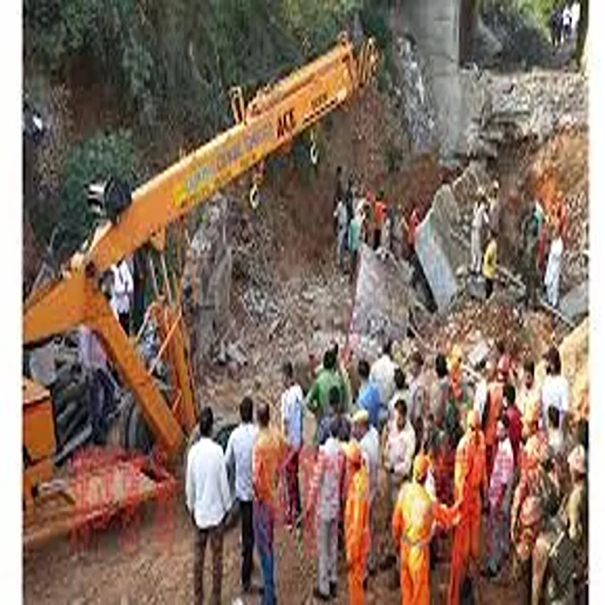 Infrastructure bridge collapse jammu leaves three