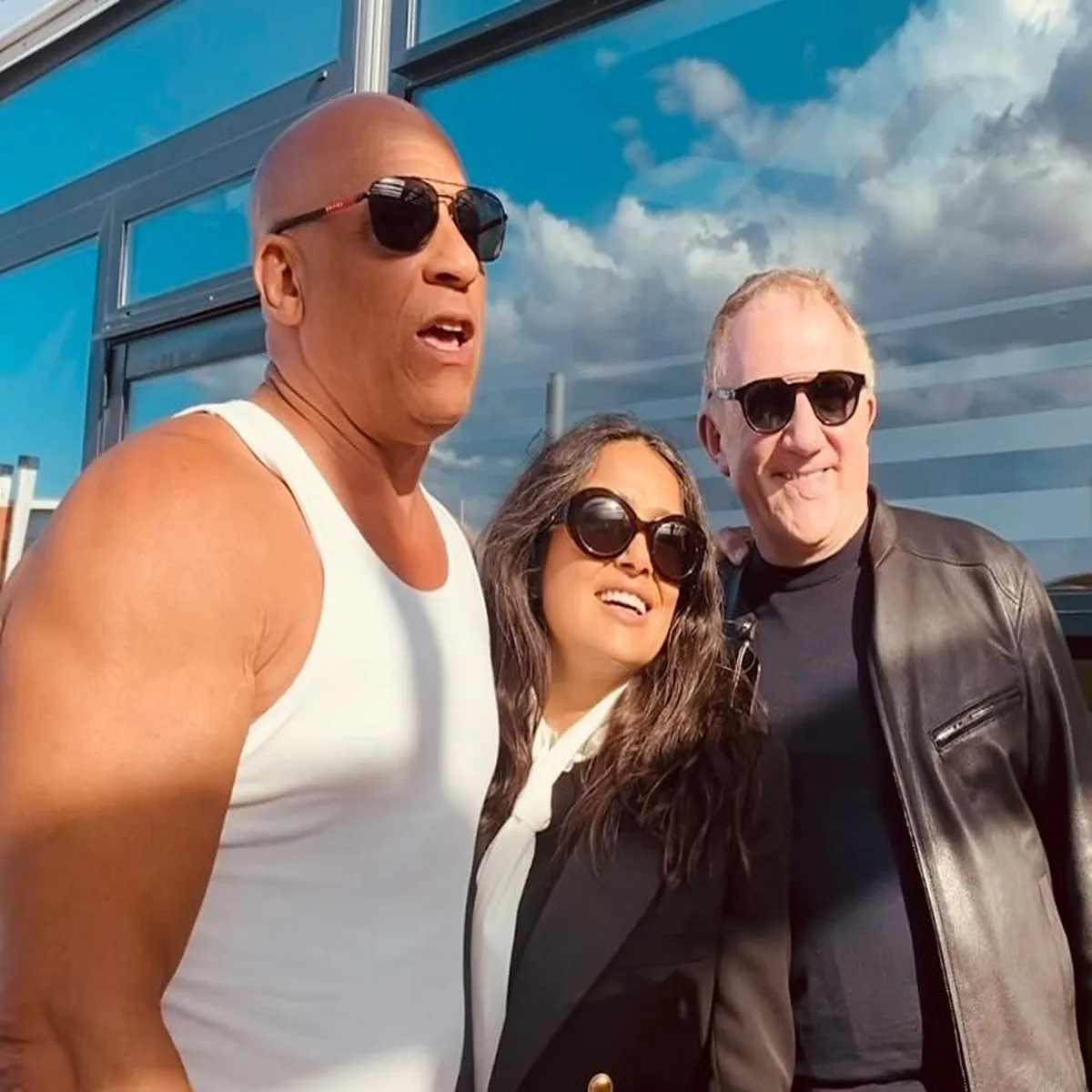 Cinema vin diesel shares cannes moment