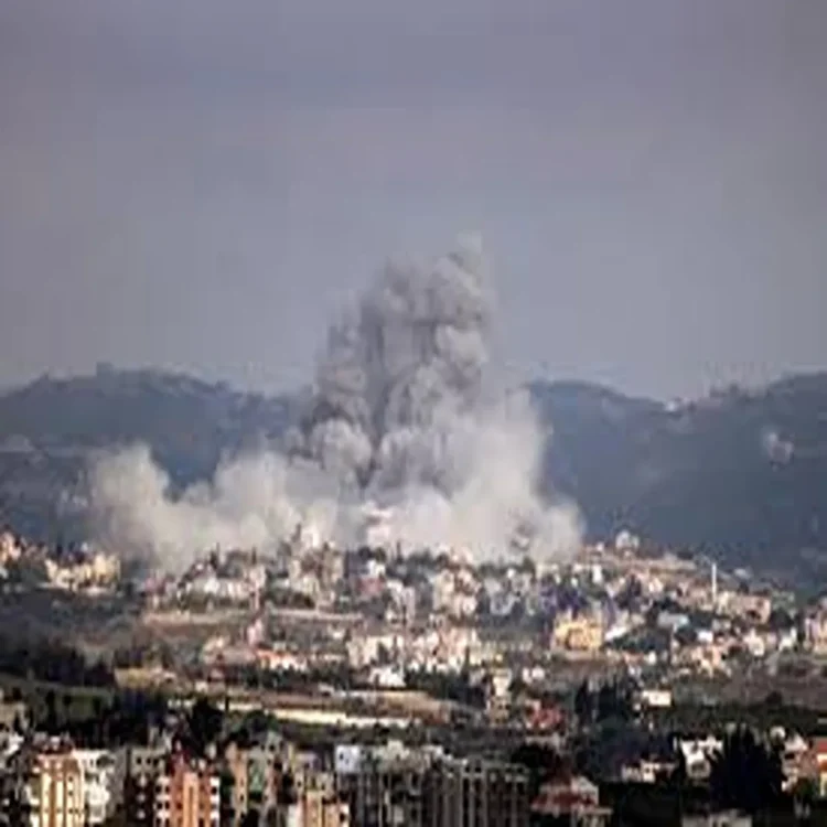 Conflict israel strikes tyre border tensions
