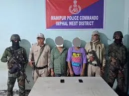 Conflict manipur forces arms recovery arrests