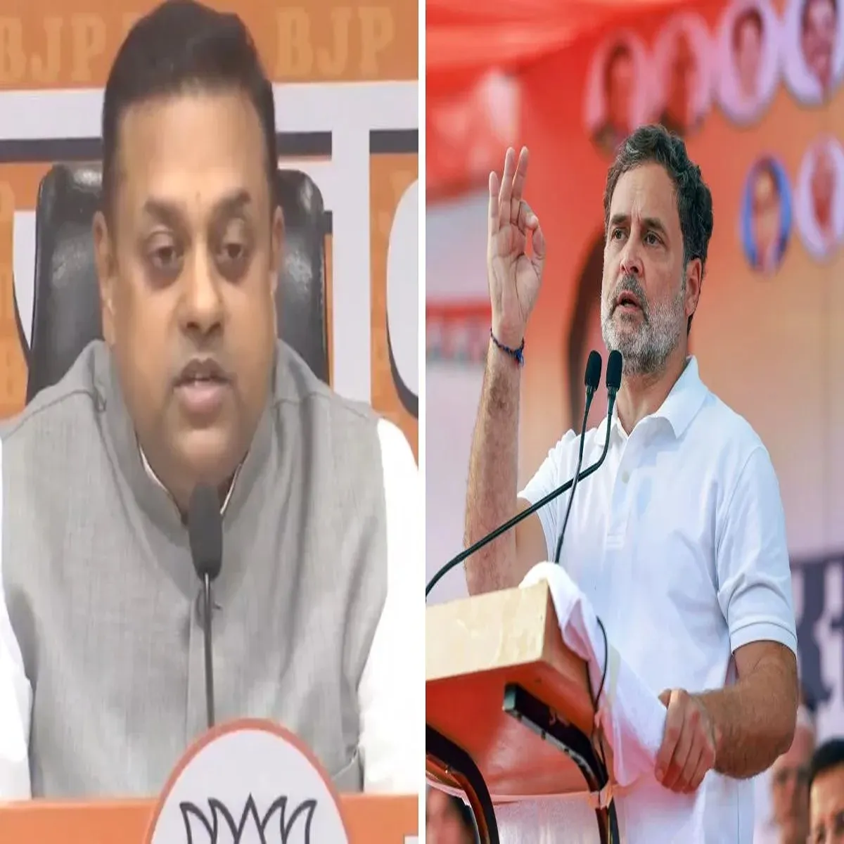 Politics congress bjp exchange sharp remarks