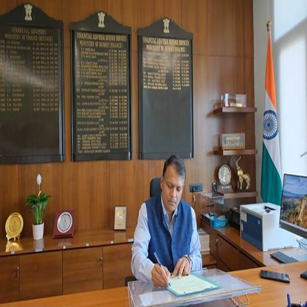 Defencefinance vishvajit sahay takes charge defence