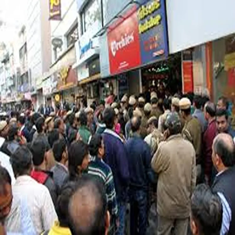 Delhi shopkeepers sealing drive crisis