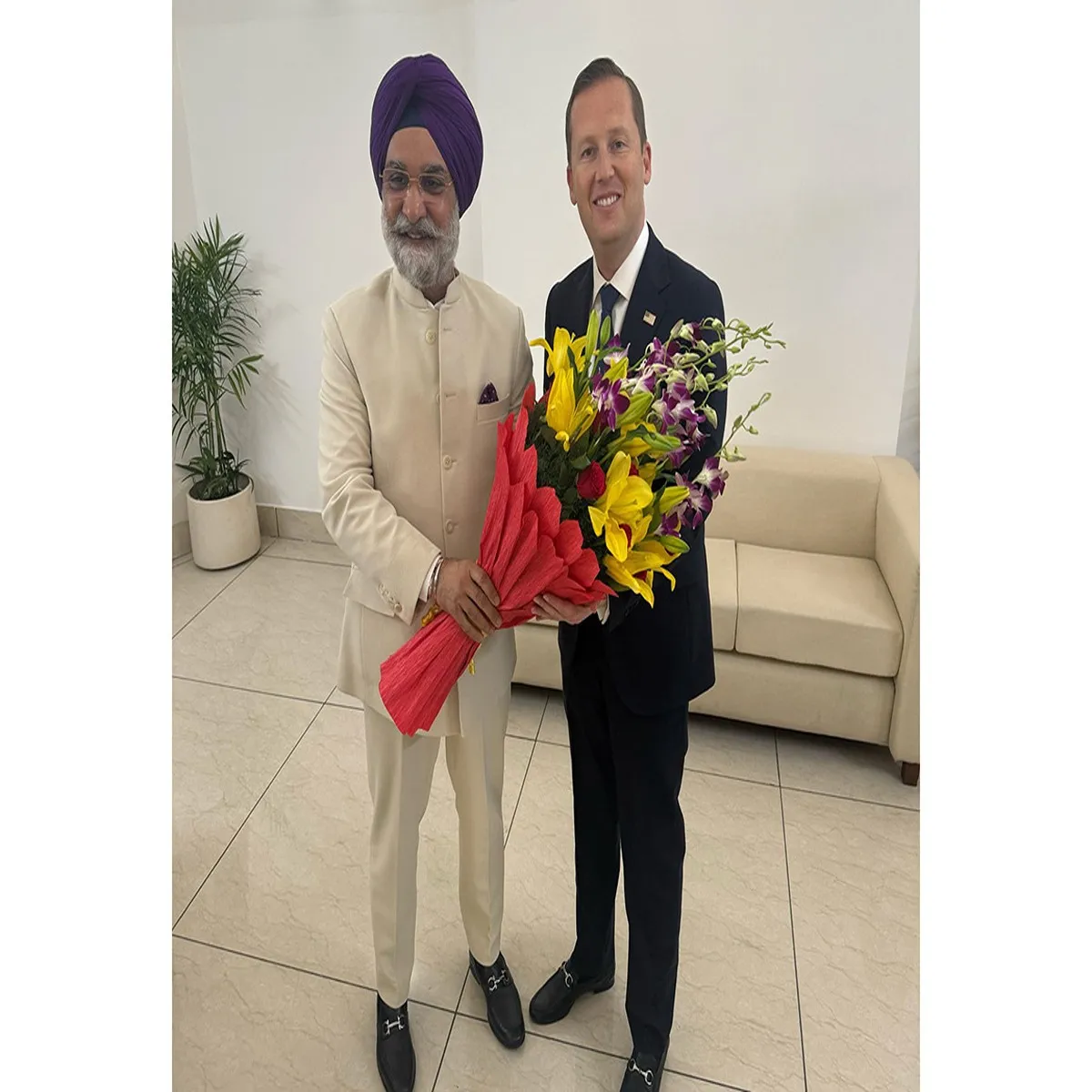 Diplomacy envoy holds strategic talks delhi
