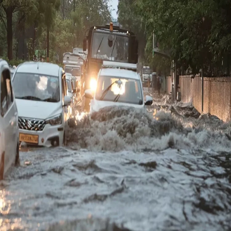 Drainage delhi monsoon waterlogging work