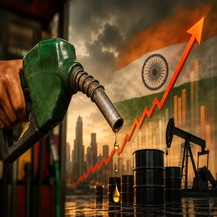 Energy crisis fuel price surge india