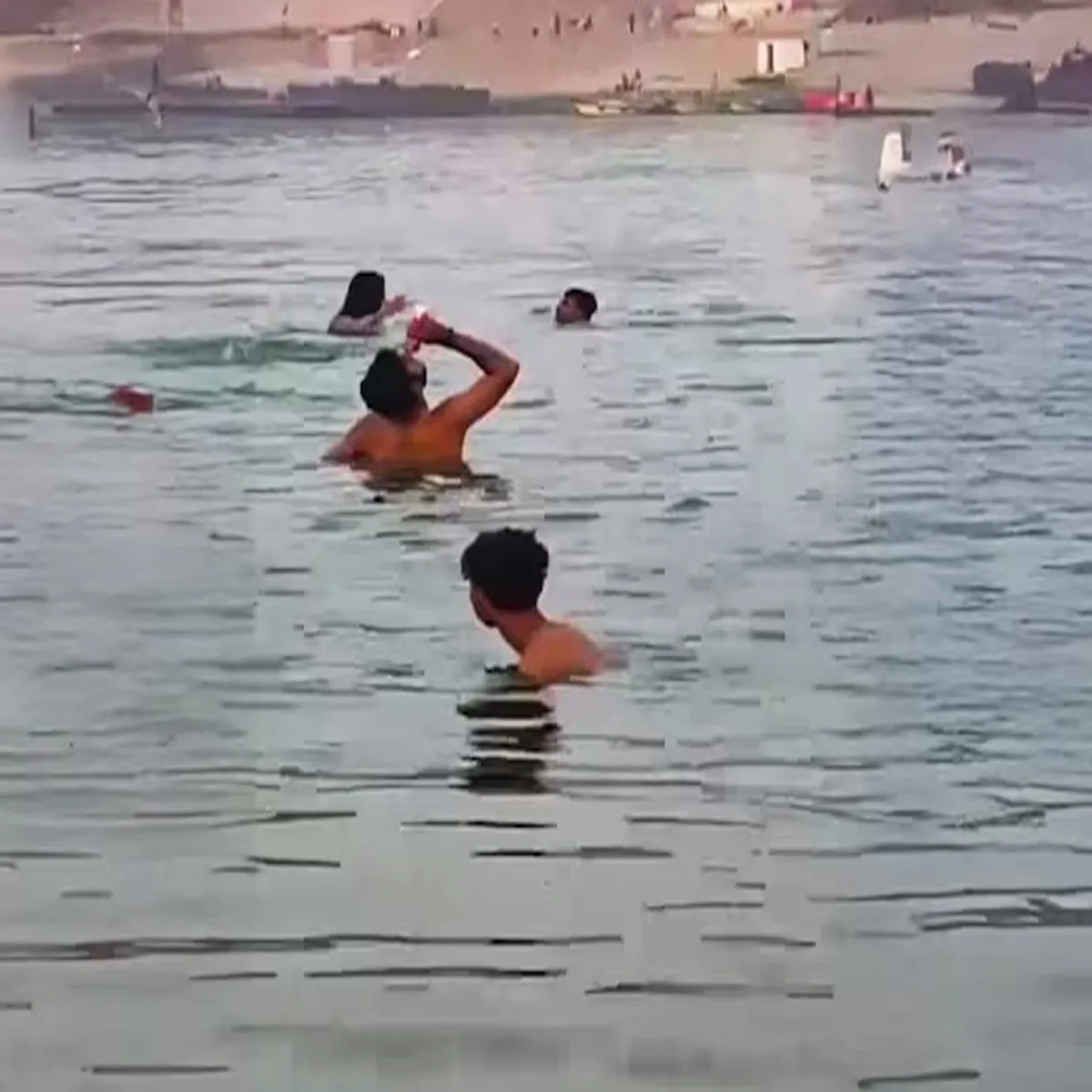 Gangariver varanasi beer video triggers police