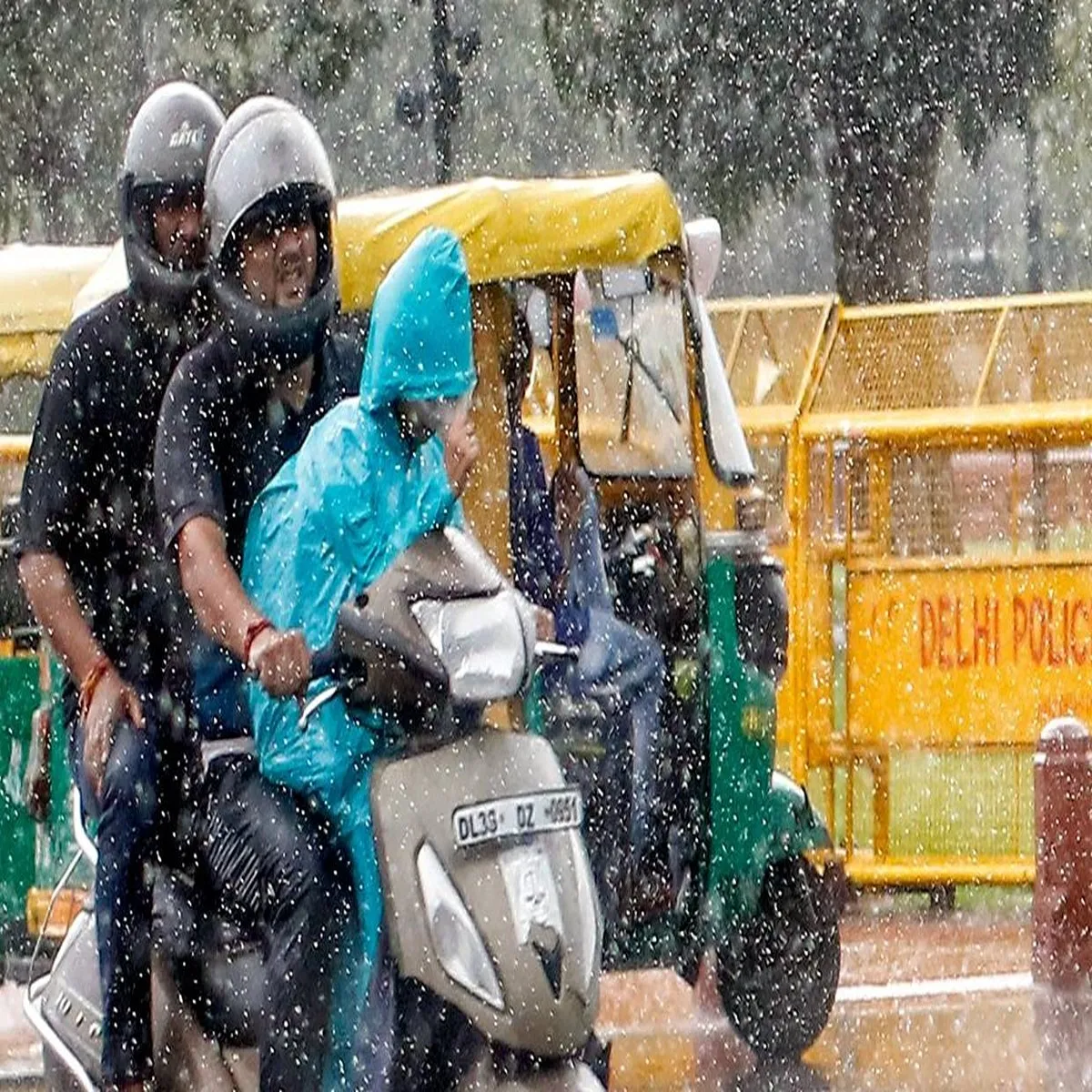 Weather heavy rain hailstorm bring relief