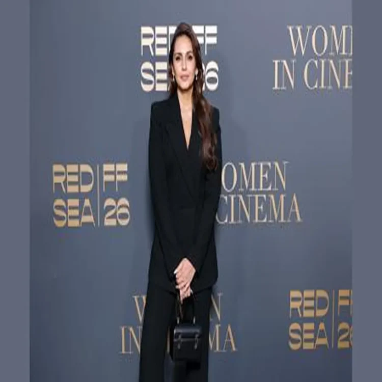 Huma qureshi rami malek cannes event