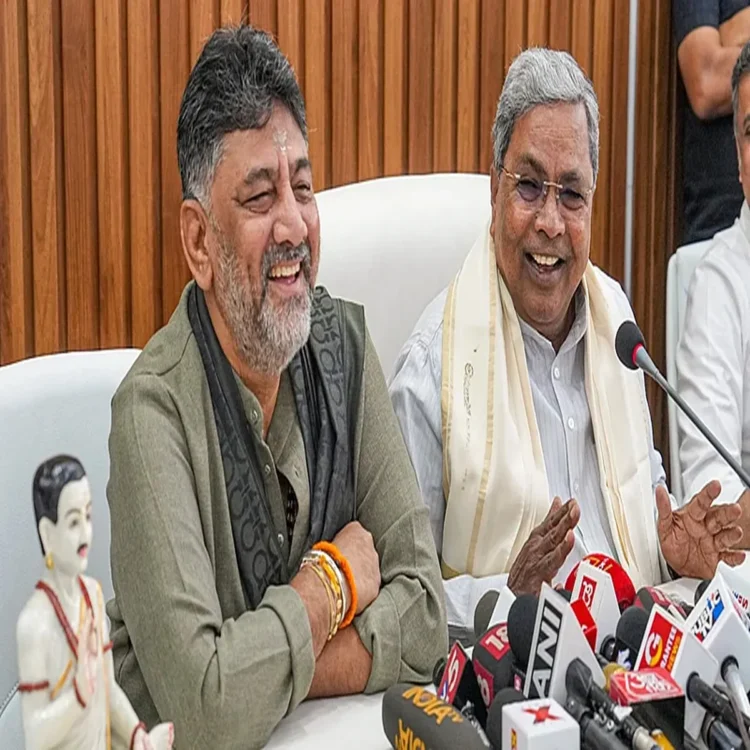 Karnataka congress leadership meeting talks