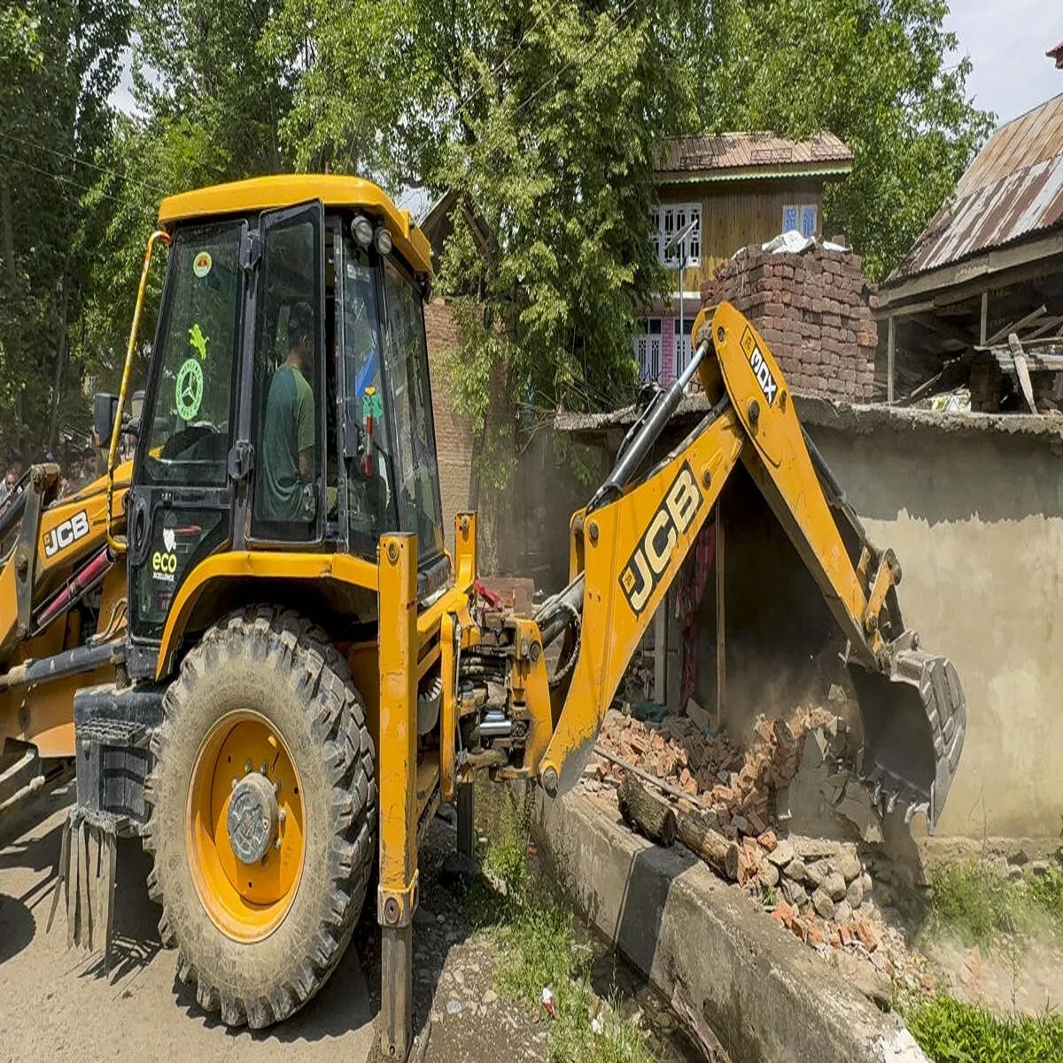 Drugs crackdown kashmir mla questions demolition