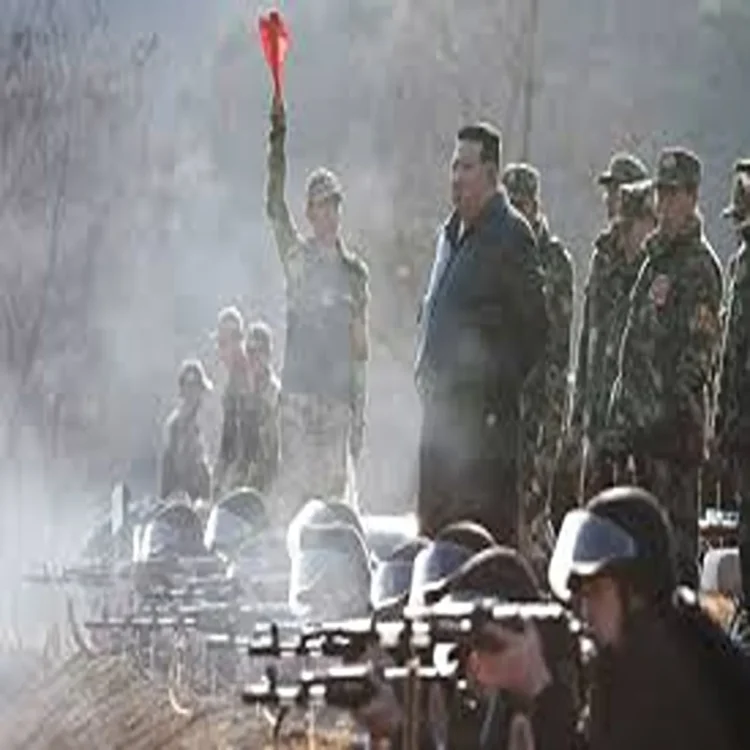 Kim jong un border military reinforcement