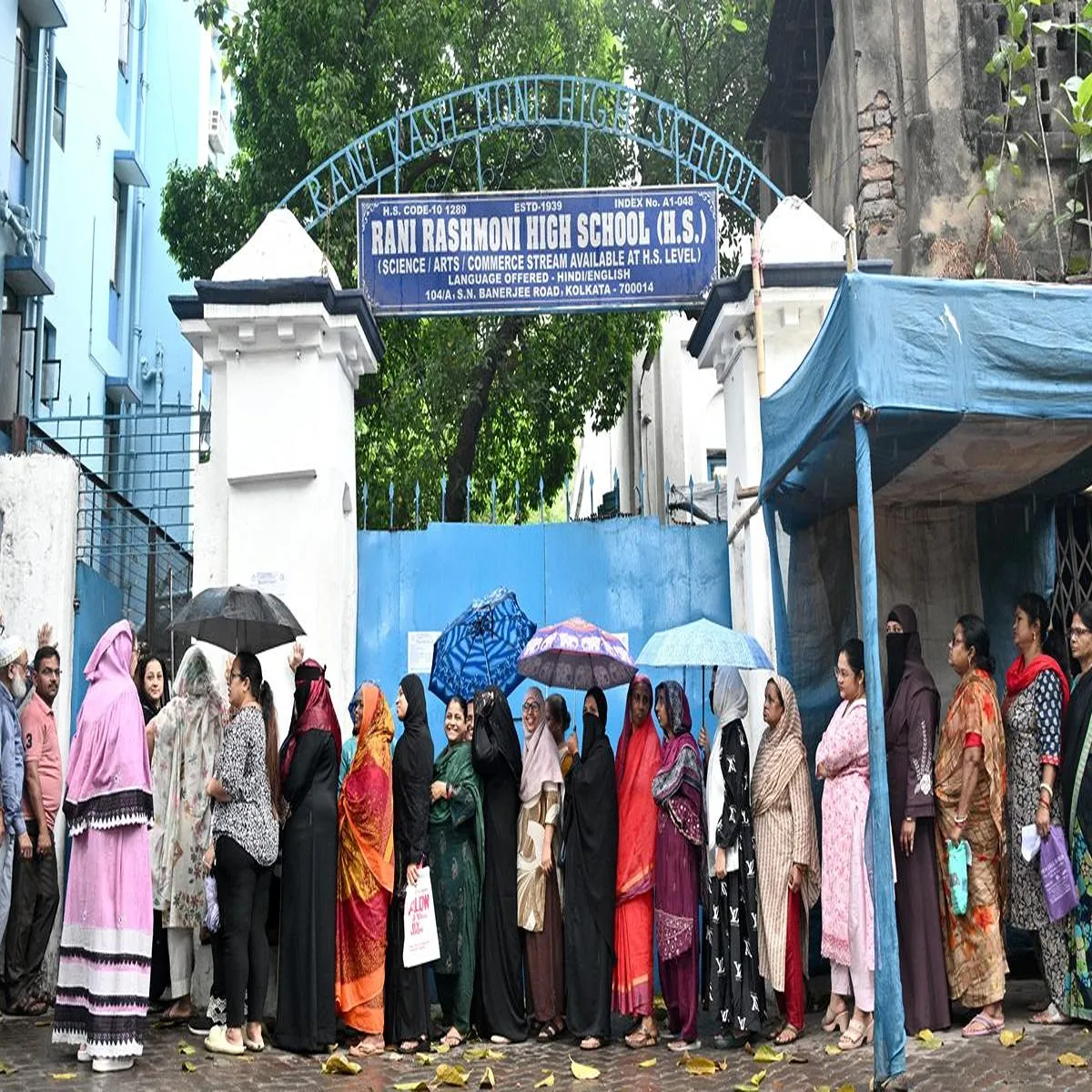 Election heightened security dispute ahead kolkata