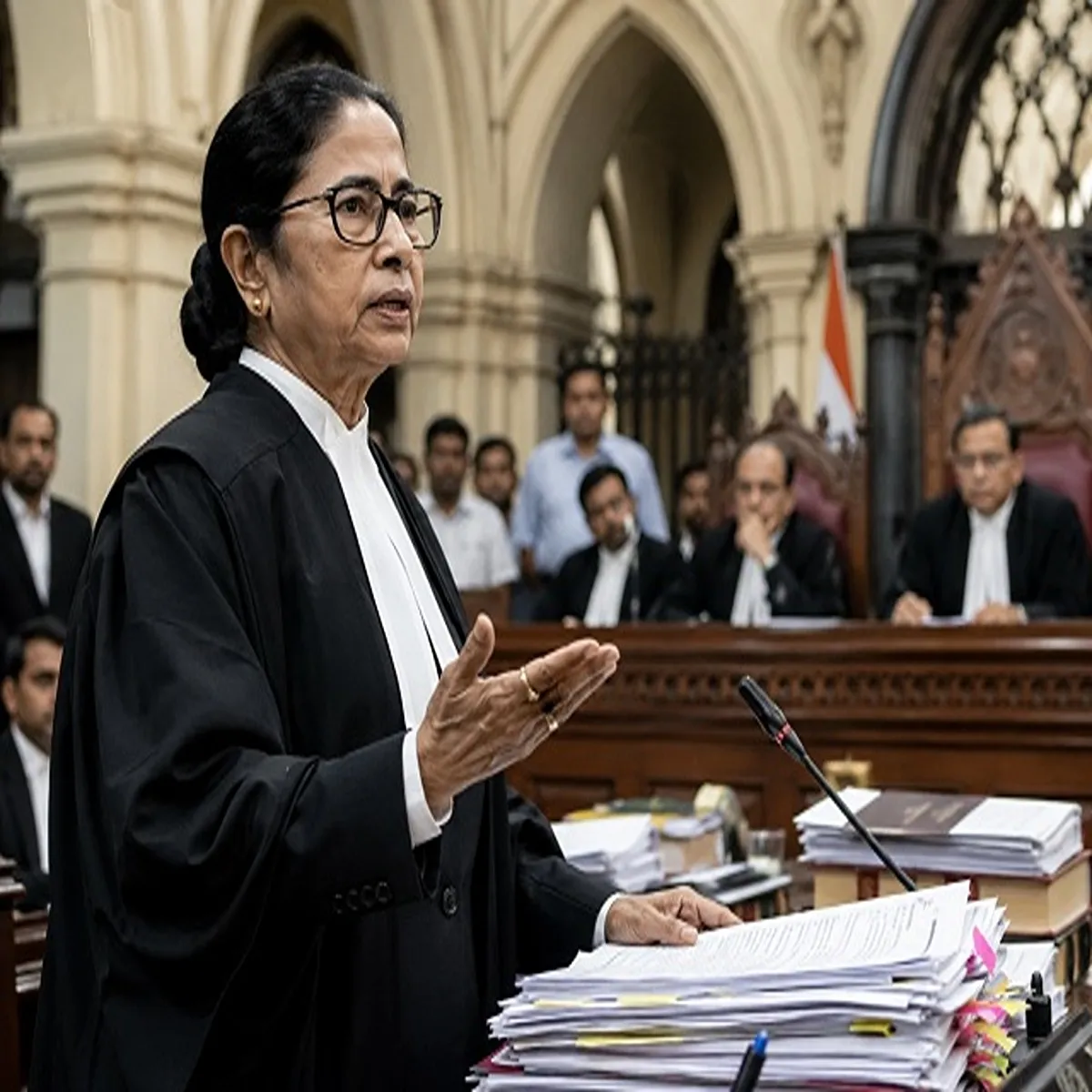 Judiciary mamata banerjee raises post poll